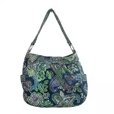 Retired Y2K Vera Bradley Blue Rhapsody Hobo Shoulder Bag • $20