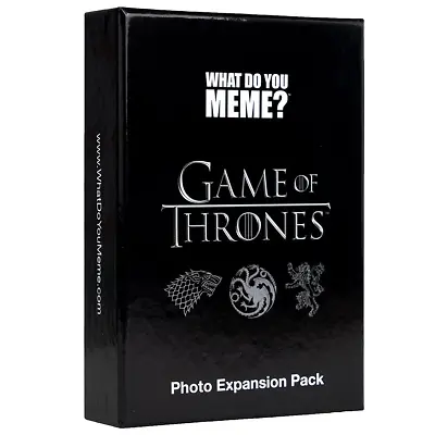 $18.72 • Buy What Do You Meme? Game Of Thrones Photo Expansion Pack