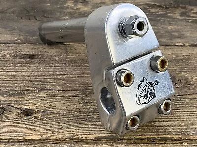 Mongoose Stem Quill Neck Old Mid School Vintage Bmx Silver Freestyle  • $89