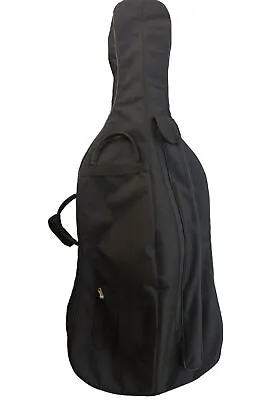 Black Cello Soft Bag With Strong Straps Handle Rainproof Bag For 4/4 3/4 Cello • $41.40