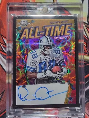 2022 Optic Contenders Michael Irvin ALL-time 7/8 • $300