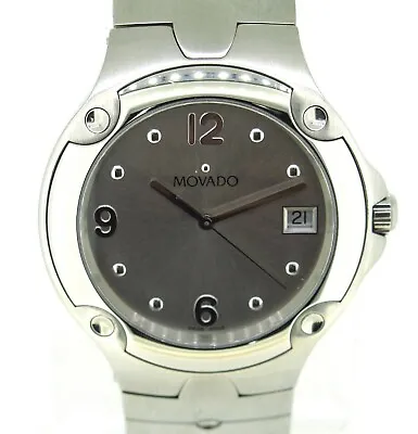 Movado 84.G1.1892 SE Sport Edition Stainless Steel Men's Watch 37 MM • $458.85