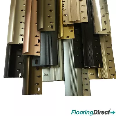 £29.94 • Buy Tile To Carpet Threshold Metal Cover Strip - Flooring Door Bar 900mm - 2.7m
