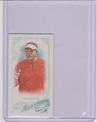 Rare 2015 Allen & Ginter Gus Malzahn No Number # Mini Card ~ /50 ~ Auburn (185)  • $9