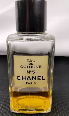 Vintage CHANEL No 5 EAU DE COLOGNE 2 Fl Oz - Partial • $12