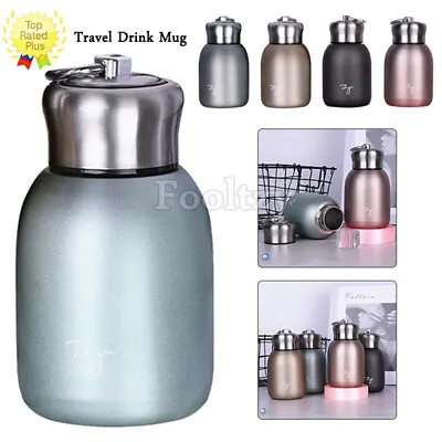 £10.66 • Buy Mini Thermos Cup Small Stainless Steel Vacuum Flask Coffee Travel Drink Mug