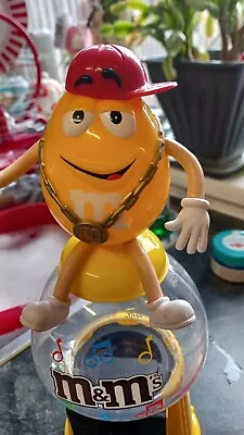 £5.99 • Buy M&M ‘s Candy Dispenser Yellow Rap Gangster Style Working Rare Chocolate Sweet