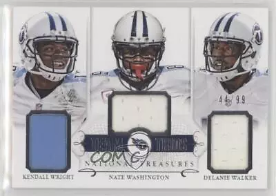 2014 Panini National Treasures Team Trios /99 Kendall Wright Delanie Walker • $3.42