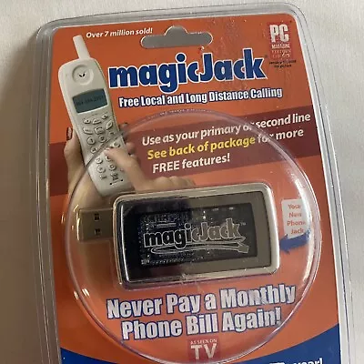 Magic-jack  - USB Phone Jack. Brand New Sealed Magicjack • $19.99
