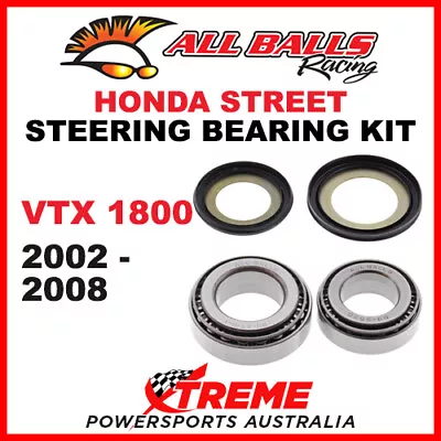 22-1020 Honda VTX1800 VTX 1800 2002-2008 Steering Head Stem Bearing Kit • $35.72