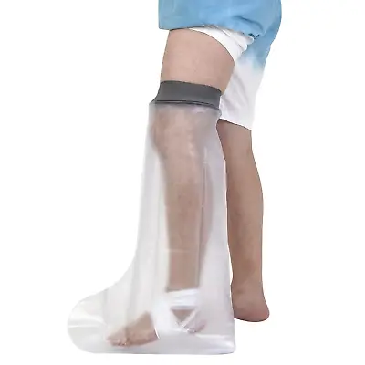 £21.07 • Buy EVERCRYO Waterproof Adult Short Leg Cast Cover For Shower, Bath - Reusable Cast
