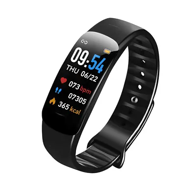 Smart Bracelet Step Meter Heart Rate Blood Pressure Sports Watch Bracelet • £7.99