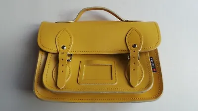 Yellow Yoshi Leather Satchel • £14.99