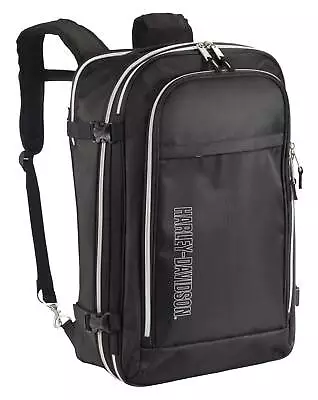 Harley-Davidson 21  Silverado Carry-On Backpack W/ Hideaway Back Straps - Black • $139.95