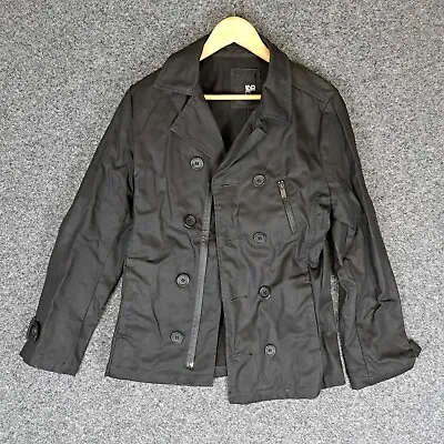 Industrie Womens Jacket Size 14 Black Denim Long Sleeve • $39.95