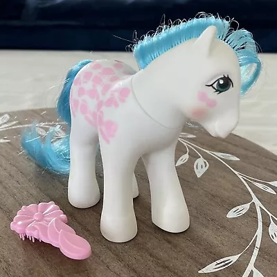 Vintage G1 My Little Pony Only Fifi Perm Shoppe Set 1987 Hasbro MLP White Blue • $14.84