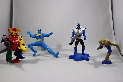 McDonalds Power Rangers Blue Ranger Figure Lot  Samurai Gold Megazord • $7.95