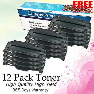 12PK MLT-D105L Toner For SAMSUNG ML1910 1911 1915 1916 2525 2525W 2526 2580 2581 • $139.68