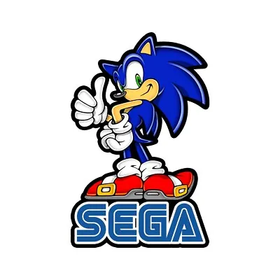 $5.99 • Buy Sonic The Hedgehog/Sega Sonic Vinyl Sticker