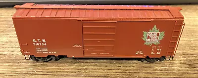 KADEE HO Grand Trunk Western 40' PS-1 Std Boxcar Single 8' 6 Panel Road #516734 • $3.25