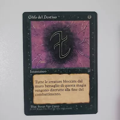 Glyph Of Destruction  Vintage MTG Italian Black Instant Magic The Gathering Card • $1.50