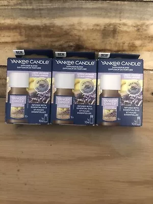 Yankee Candle Ultrasonic Refill - Clean Cotton Pink Sands Lemon N Lavender 14x • £29.95