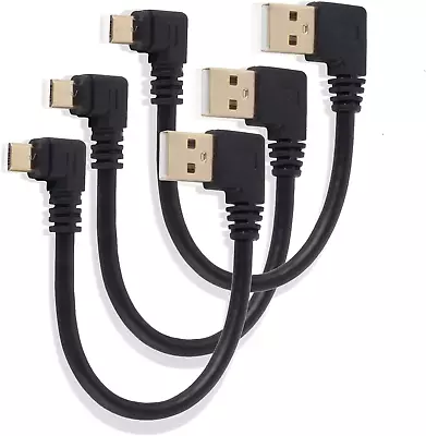 Right Angle Micro USB Cable Short USB To Micro USB Charging Cable 90 Degree USB  • $9.52