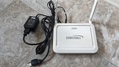 *TESTED* *FREE SHIP* Sonicwall TZ 105W Wireless N Network Firewall + OEM Adapter • $29.99