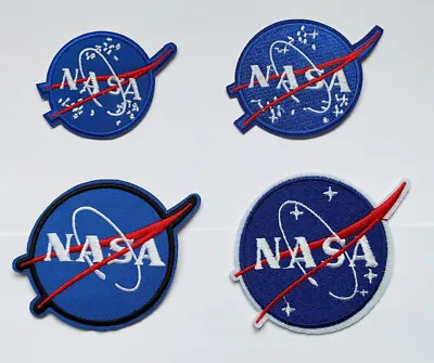 NASA Logo Space Patch Iron On Sew On Patch Badge • £2.78