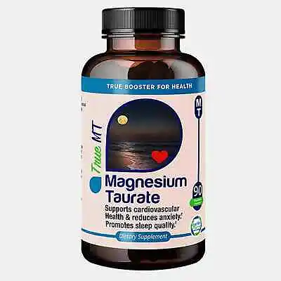 TrueMed-Magnesium Taurate /Supports Cardiovascular Health And Reduces Anxiety • $13.95