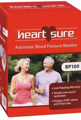 Heart Sure Automatic Blood Pressure Monitor BP100 • $20