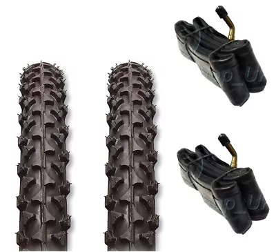 2 X Tyres Fits Prams Micralite Turo Superlite 12 1/2 X 2 1/4 & '2 X FREE TUBES' • £27.86