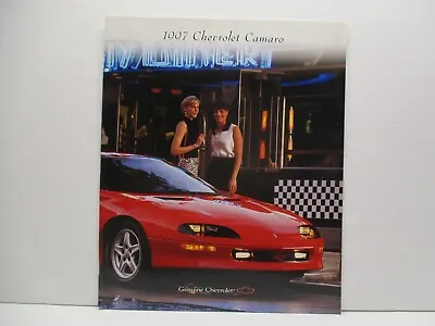 $8.99 • Buy 1997 Chevy Camaro Car Dealer Brochure Parts Oil Gas Sign Race Vintage Engine USA