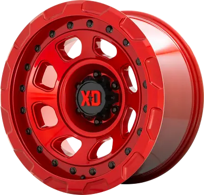 1- 17 Inch Red Wheel Rim XD Storm XD861 6x5.5 Lug 17x9  -12mm Tacoma 4Runner NEW • $344