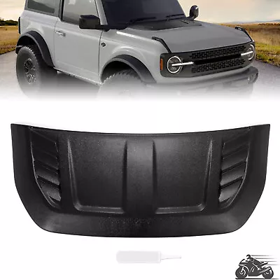 $85 • Buy For Ford Bronco 2021-2023 Retro Style Black Hood Scoop #VM2DZ-16C630-A