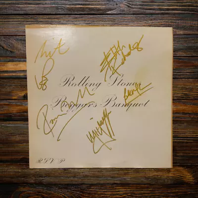 Rolling Stones Signed Lp **Beggars Banquet** 5 Members • $449.99