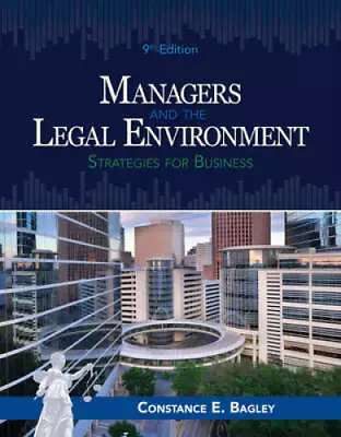 Managers And The Legal Environment: Strategies For Business - Hardcover - GOOD • $31.64