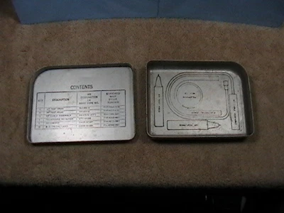 $4 • Buy Vintage Navy Radio Test Equipment Box,telephone,reciever,prod,cable Assembly
