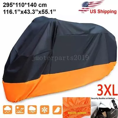 Motorcycle  Cover For Harley Davidson Street Glide FLHX FLH Touring US • $26.98