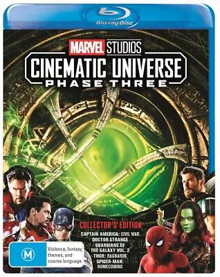 Marvel - Phase 3 - Part 1 (Blu-Ray) Brand New & Sealed - Region B • £28.81