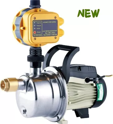 3/4HP Water Pressure Booster Pump With Smart Controller For Whole House New • $160.99