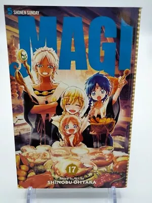 Magi The Labyrinth Of Magic Volume 17  English Manga Shinobu Ohtaka • $14.56