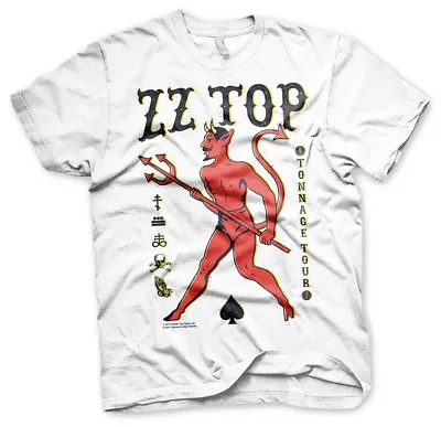 Officially Licensed ZZ-Top - Tonnage Tout Men's T-Shirt S-XXL Sizes • £17.75
