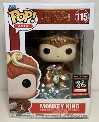 Journey To The West #115 Monkey King Metallic LE1000 Funko Pop Asia Mint IN HAND • $38.57