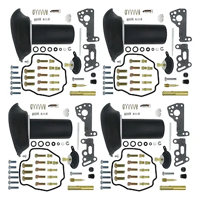 4X Carburetor Repair Carb Rebuild Kit&Plunger For Yamaha VIRAGO 535 XV535 XV 535 • $39.79