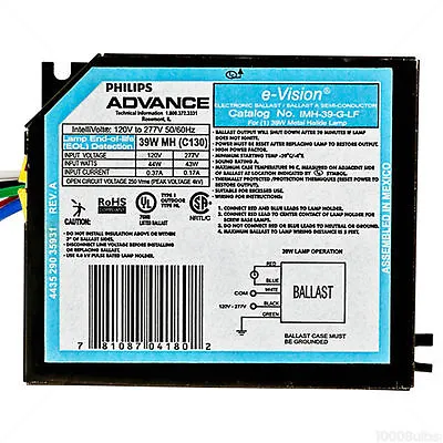 IMH-39-G-LF Philips Advance MH HID 39W Electronic Ballast 120-277V • $60