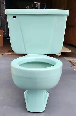 Sea Foam Green  Rheem Toilet  Vintage Bathroom Extremely Rare Color • $775