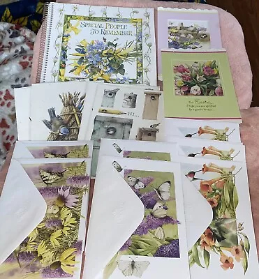 Marjolein Bastin Greeting Card Book Special People Occasions Address  12pc Lot • $29.99