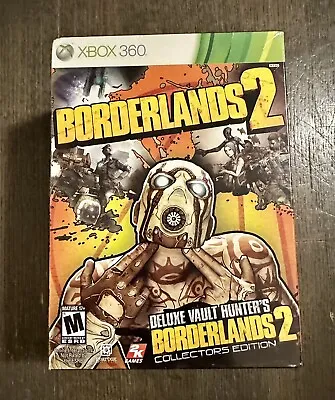 Borderlands 2 Deluxe Vault Hunter's Collector's Edition Microsoft Xbox 360 NEW! • $149.99