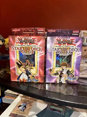 Yugioh Kaiba And Yugi Sealed Starter Decks 1st Edition 2004 • $750